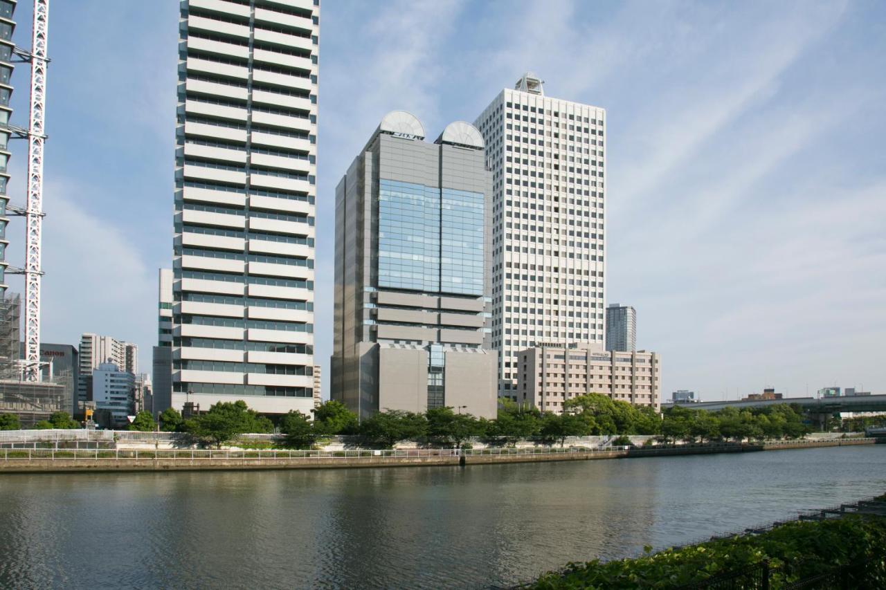 Nakanoshima Plaza Hotel Osaka Bagian luar foto